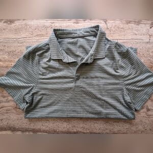 Lululemon striped polo